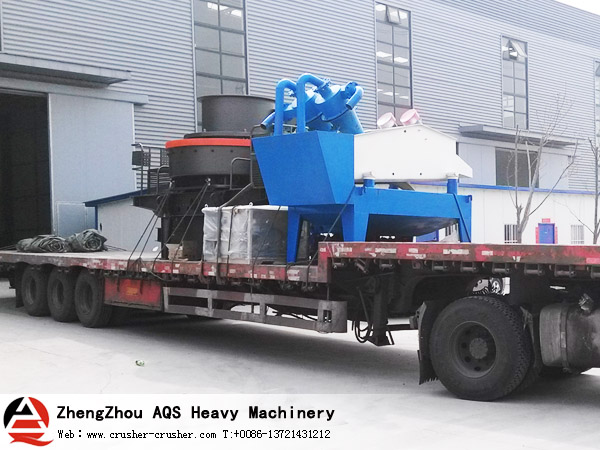 Sand recycling machine