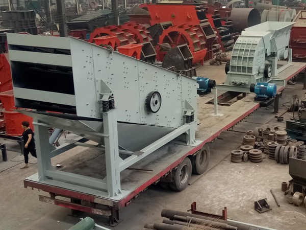 Heavy hammer Mobile Crusher